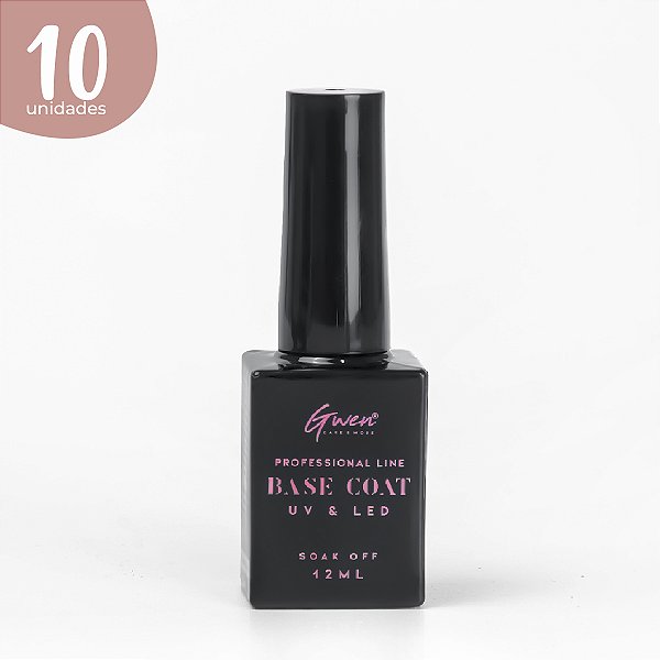 Base Coat Gwen - Kit com 10 Unidades
