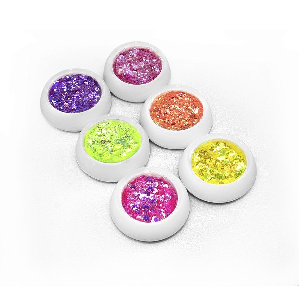 Decoração Para Unhas - Kit com 6 Unidades