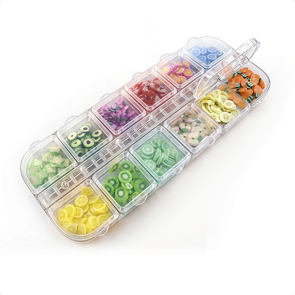 Decoração Para Unhas Encapsuladas Frutinhas Gwen