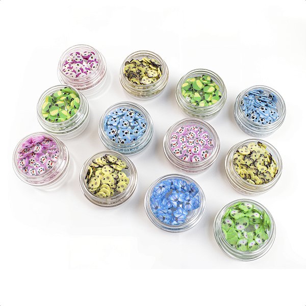 Kit de Decoração Para Unhas Encapsuladas Bichinhos Gwen