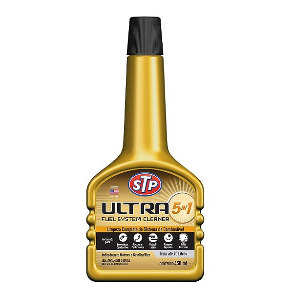 Aditivos Stp Ultra 5x1 Limpeza Completa Injeção 450ml