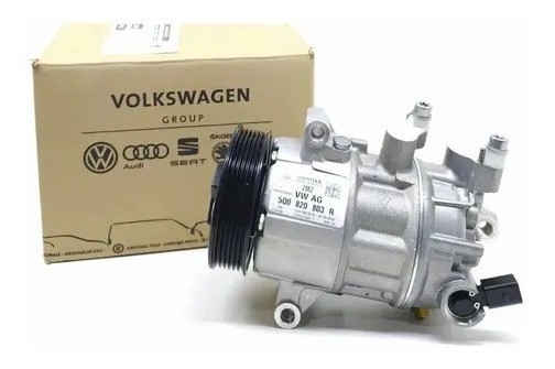 Compressor Ar Condicionado Vw Nivus Tcross Virtus Polo Taos 5q0820803r