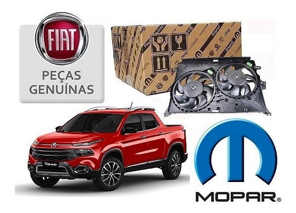 Ventoinha original Fiat Toro e Renegade Diesel - 52127332
