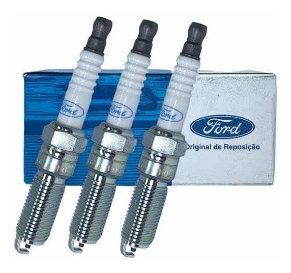 Jogo Vela Ford Ka 1.0 3 Cilindros 2014 Até 2020 Originais E3BG12405AA