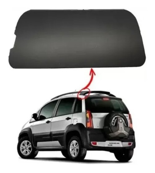 Tampa Acabamento Rack Teto Idea Adventure Esquerda Original