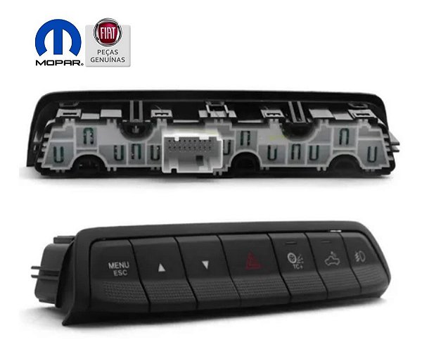 Botoes Auxiliares Com Farol De Neblina Nova Strada 100257232