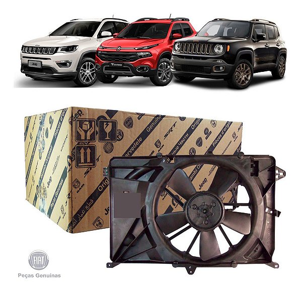 Eletroventilador Defletor Completo Original Renegade Toro 53449429