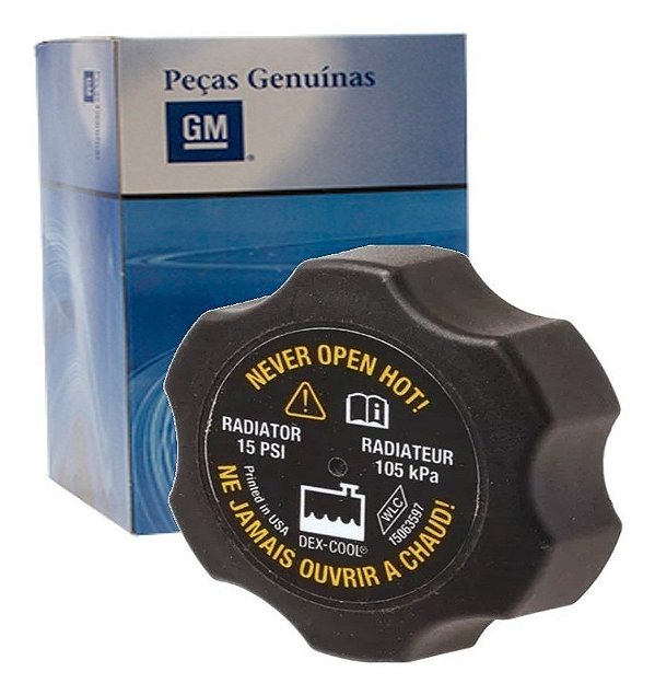 Tampa do radiador nova S10 2012 A 2013 2.4 flexpower 15042975 original