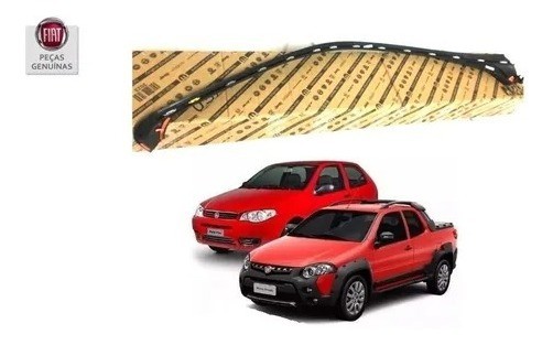 Pingadeira Friso Borracha Teto Direito Strada Palio 2 Portas 96 A 12 51938595