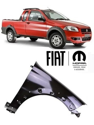 Paralama Strada Working 2009 2010 2011 2012 Original Direito 51766186