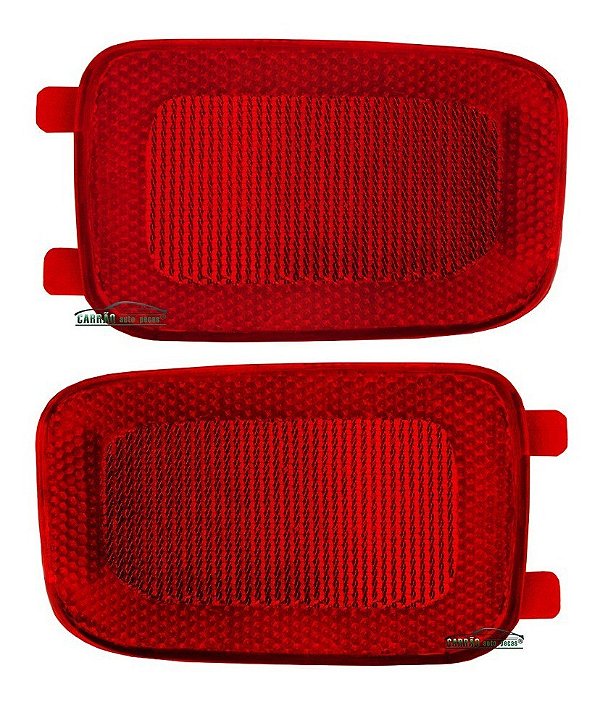 Par refletor parachoque traseiro Novo Uno Vivace Way