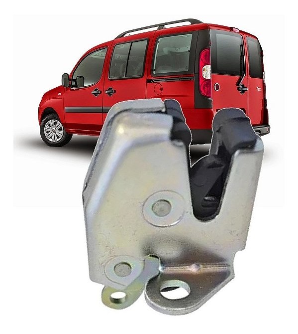 Fechadura porta traseira inf. Super. Dir (baú) Doblo Após 02
