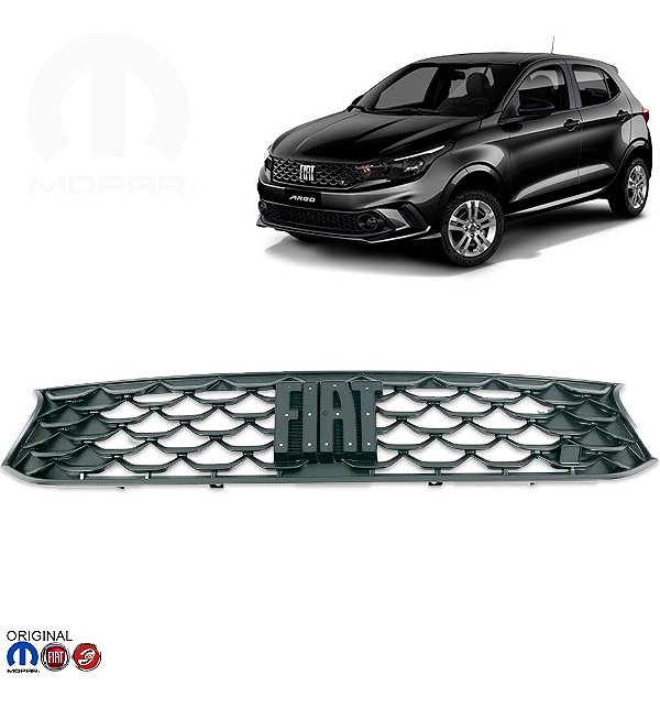 Grade Dianteira do Radiador Original Fiat Argo 2021 2022 100265763