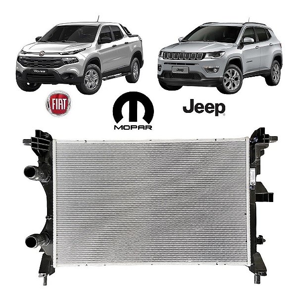 Radiador Fiat Toro Jeep Compass 2.0 2.4 Flex Original 53353723