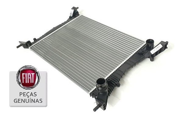 Radiador Fiat Mobi Grand Siena Novo Palio Uno Fiorino Strada Original Valeo 52048867