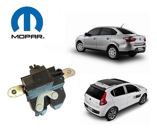 Fechadura Trava Elétrica Tampa Traseira Porta Malas Fiat Grand Siena Novo Palio 2014 Original 51930290