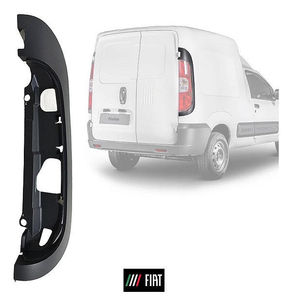 Moldura Lanterna Lado Direito Traseira Nova Fiorino 2015