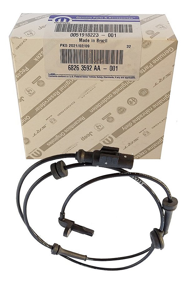Sensor Abs Dianteiro Esquerdo Palio 2014 2015 2016 1.0 51918223