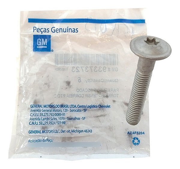 Parafuso Torx Tensor Correia Original Classic 2006 A 2017