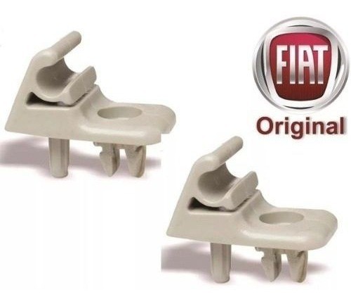 Par Presilhas Originais Suporte Do Quebra Sol Uno Novo 735362747