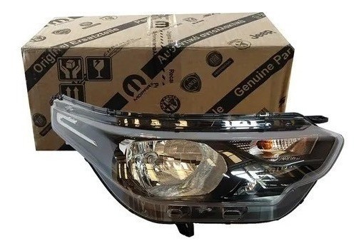 Farol Direito Fiat Nova Strada 2020 SEM LED Original Mopar 100257378 - TRINCADA NO ENCAIXE