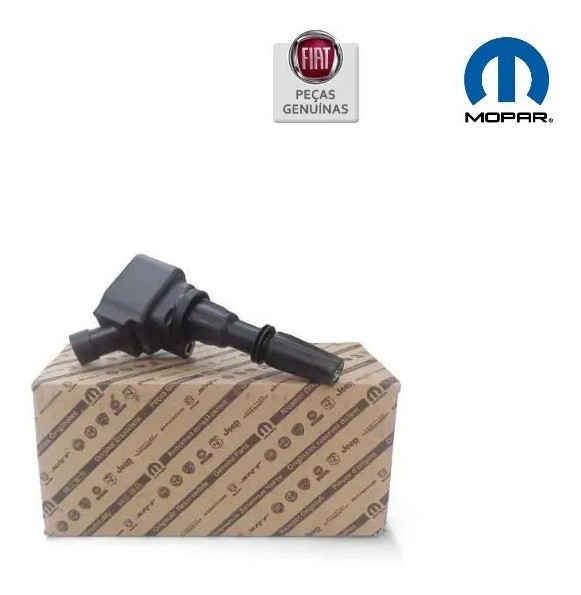Bobina ignição Fiat Mobi Argo Cronos novo Uno 3 Cil original  55267998