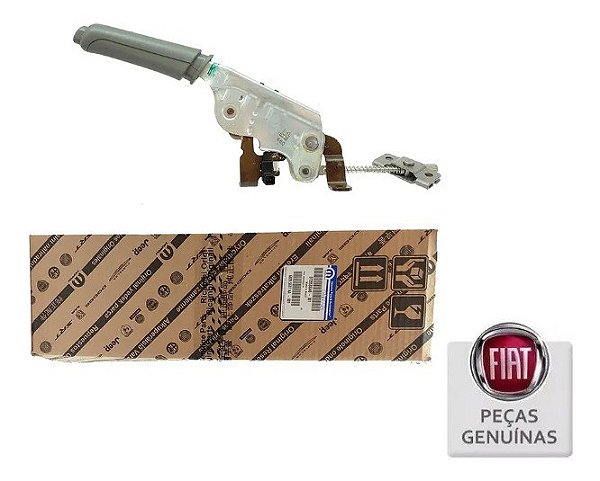Alavanca freio de mão Fiat novo Palio Grand Siena Attractive 1.4 2012 em diante original 735533348