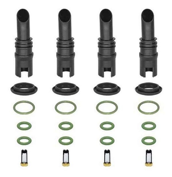 Kit De Filtro Bico Injetor Fox Gol Voyage 1.0 8v Flex Ds1274