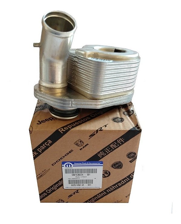 Radiador oleo trocador calor 2.3 multjet original Ducato original 5801630224