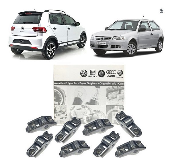 Kit 8 Balancim Do Motor 030109411b Gol Fox Golf - Original