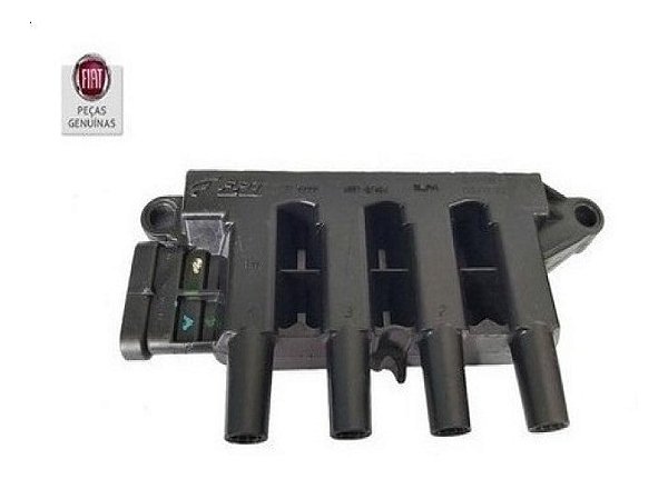 Bobina Original Ignição Palio Siena Uno 1.4 Flex Motor Evo 55280978