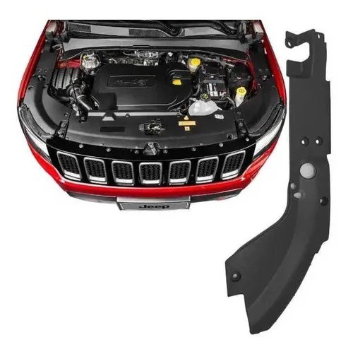 Moldura Anteparo Motor Esquerdo Compass Original 53326173