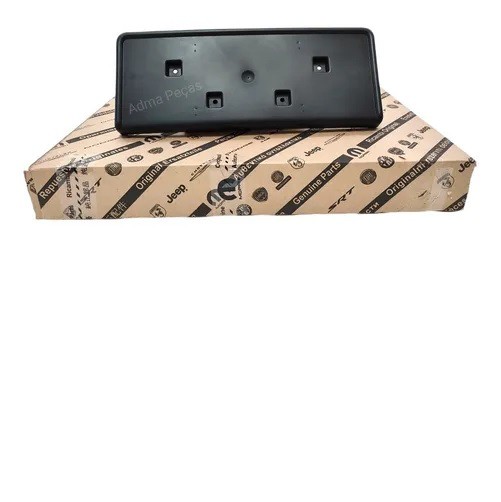 Suporte Moldura Placa Dianteira Jeep Compass 2017/2021 Flex