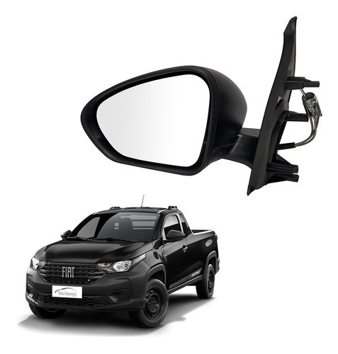 Retrovisor Lado Esquerdo Original NovFiat Strada 2020 2021