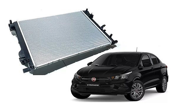 Radiador Fiat Argo Cronos 1.3 1.8 Original 52044604