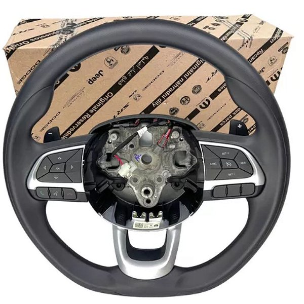 Volante Com Comando E Pedal Shift Fiat Argo Cronos Original