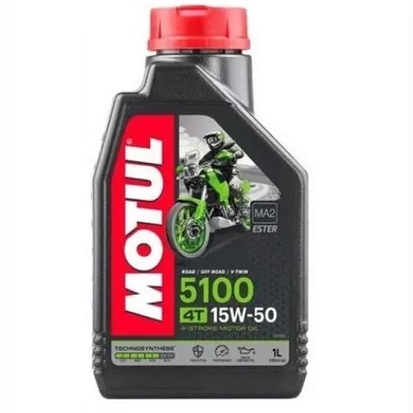 Óleo Moto Motul 5100 15w50 Semissintético Honda BMW Yahama