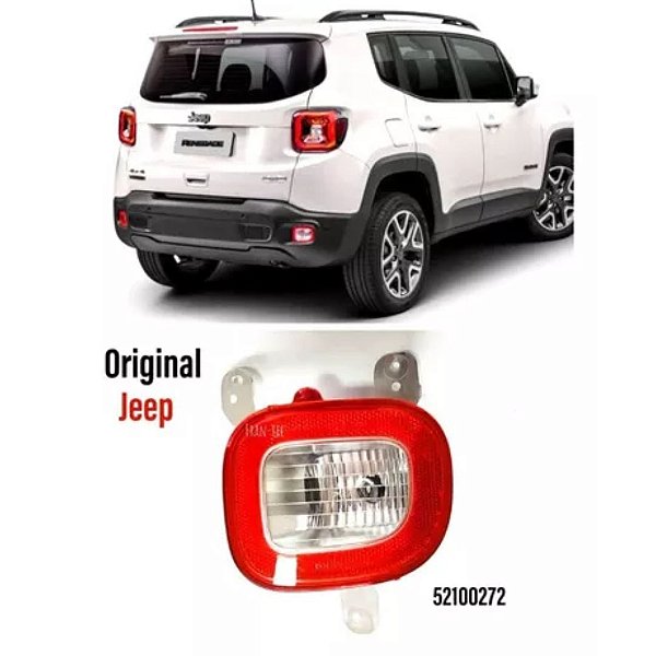 Lanterna Para-choque Renegade Lado Direito Luz De Ré