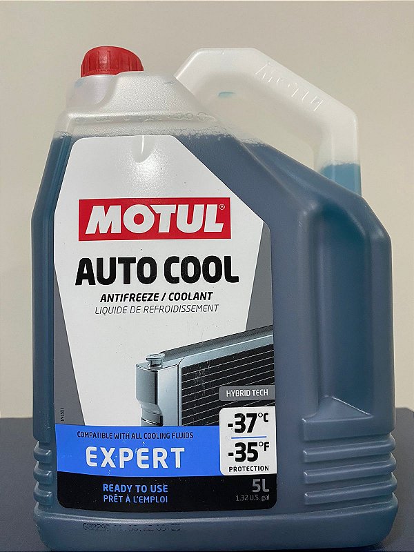 Aditivo Motul Auto Cool Expert Hybrid Tech -37°/-35°F Azul