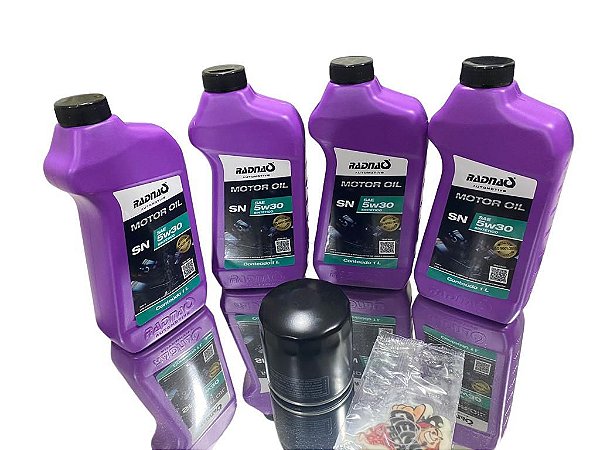 Óleo de motor 5w30 Sintético 4 Litros + filtro de óleo