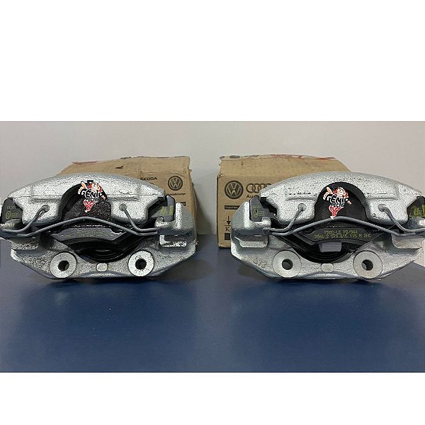 Par Pinça Freio Vw Gol Parati 2011 a 2013 Original Volkswagen