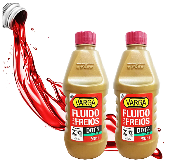 Kit Promocional 2 Óleos Fluido Freio Dot4 Trw Varga 500ml Rclf00054