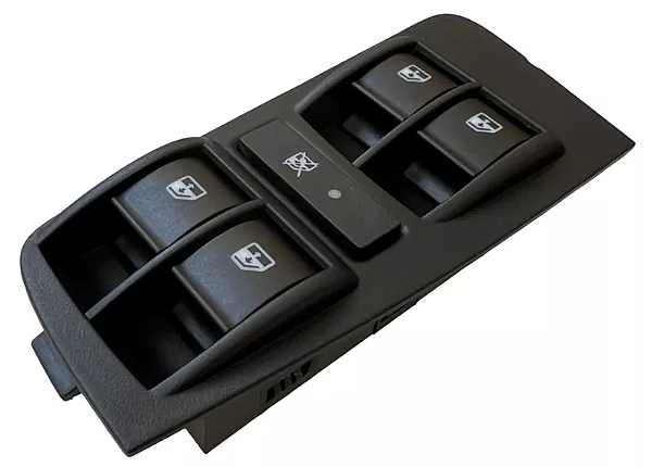 Botão vidro elétrico dianteiro esquerdo Palio Siena original 735362697