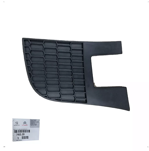 Moldura do parachoque traseiro C3 Aircross até 2015 original 745339