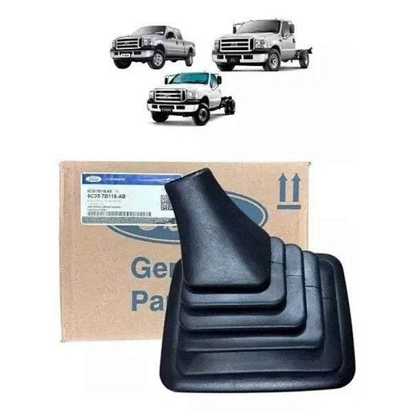 Coifa da alavanca de cambio Ford F250 F350 F4000 1998... Original 6C357B118AB