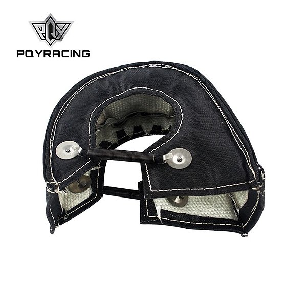 Protetor termico preto capa manta turbina t3 caixa quente fibra de vidro