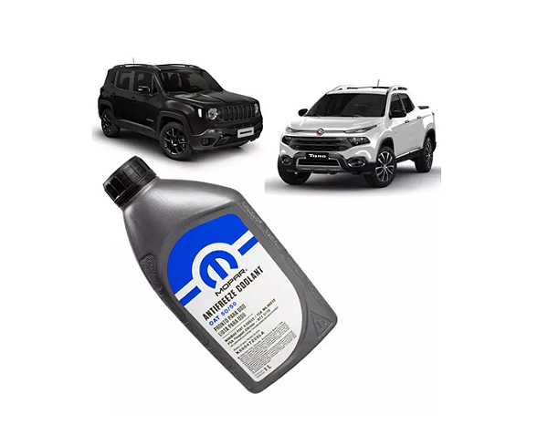 Aditivo original Mopar radiador coolant Renegade Jeep Fiat 2016 A 2024 K68547228LA (1L)