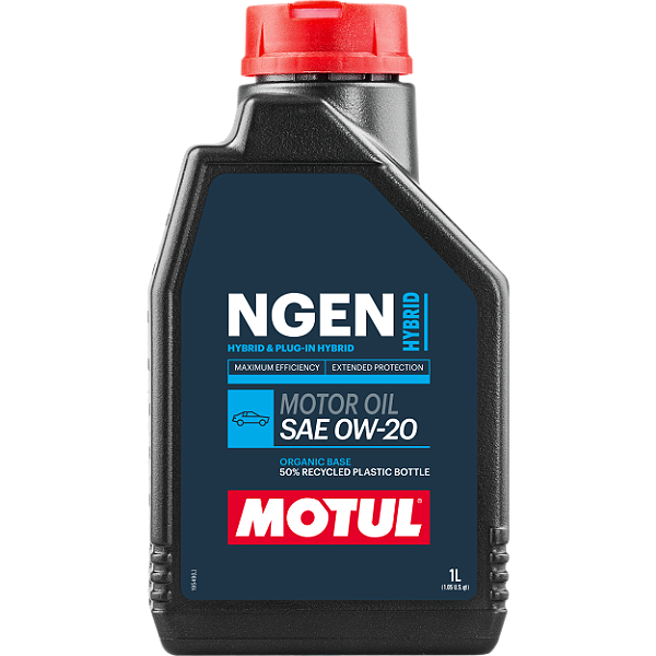 Óleo de Motor de carro Motul Ngen Hybrid 0w20 1l