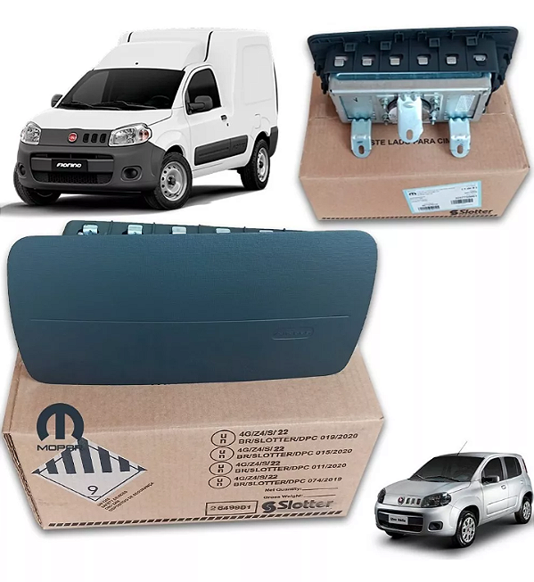 Airbag passageiro Fiat Uno Vivave Way nova Fiorino 100251214