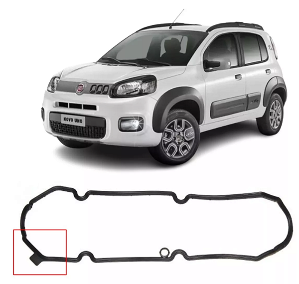 Junta da tampa válvulas novo Uno evo 1.4 8v Original 71740678